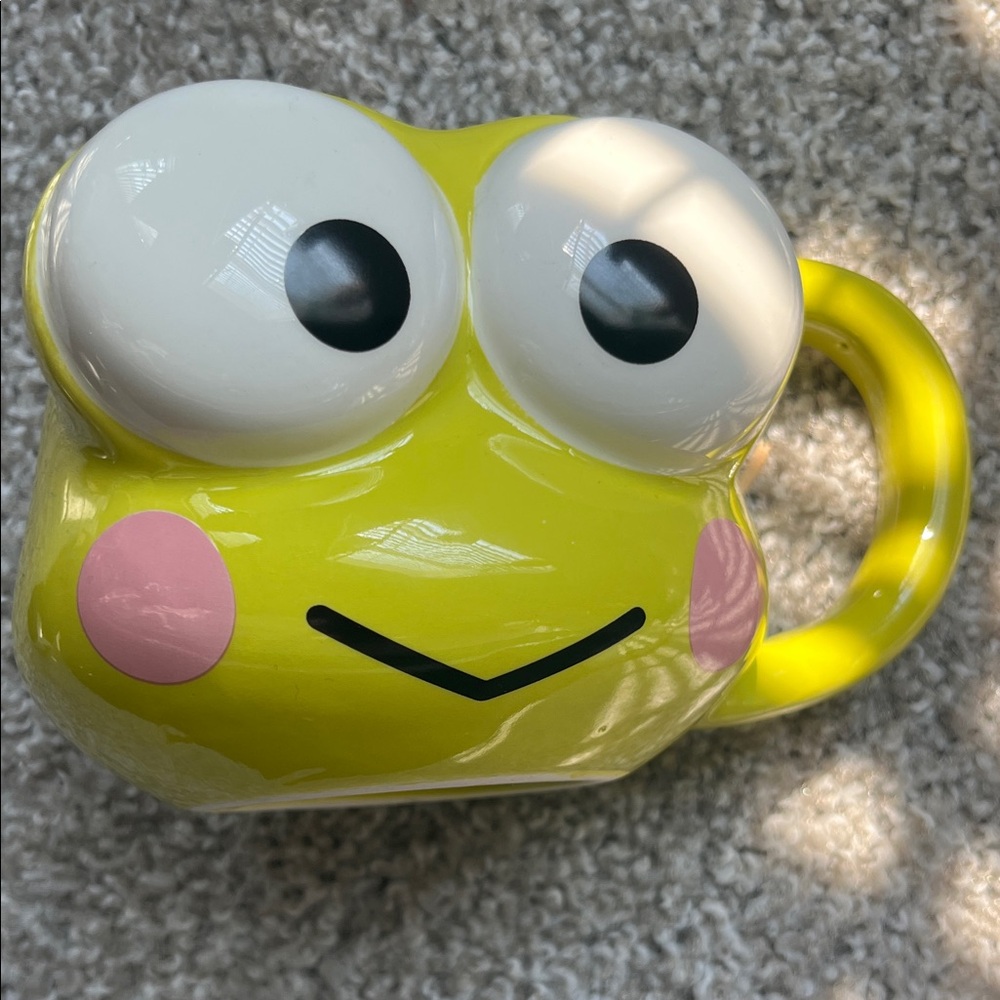 Cutest Keroppi Frog Face Mug